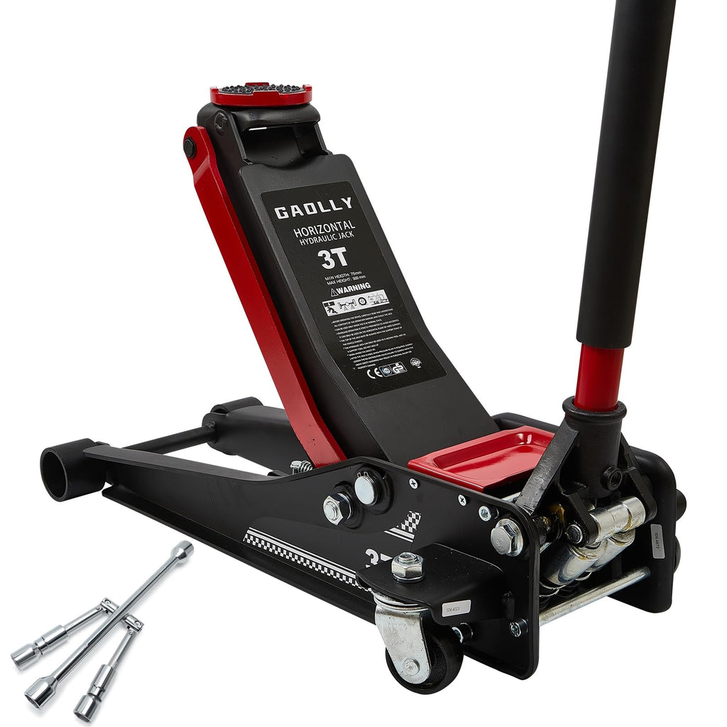 3 Ton Low Profile Steel Floor Jack W9041