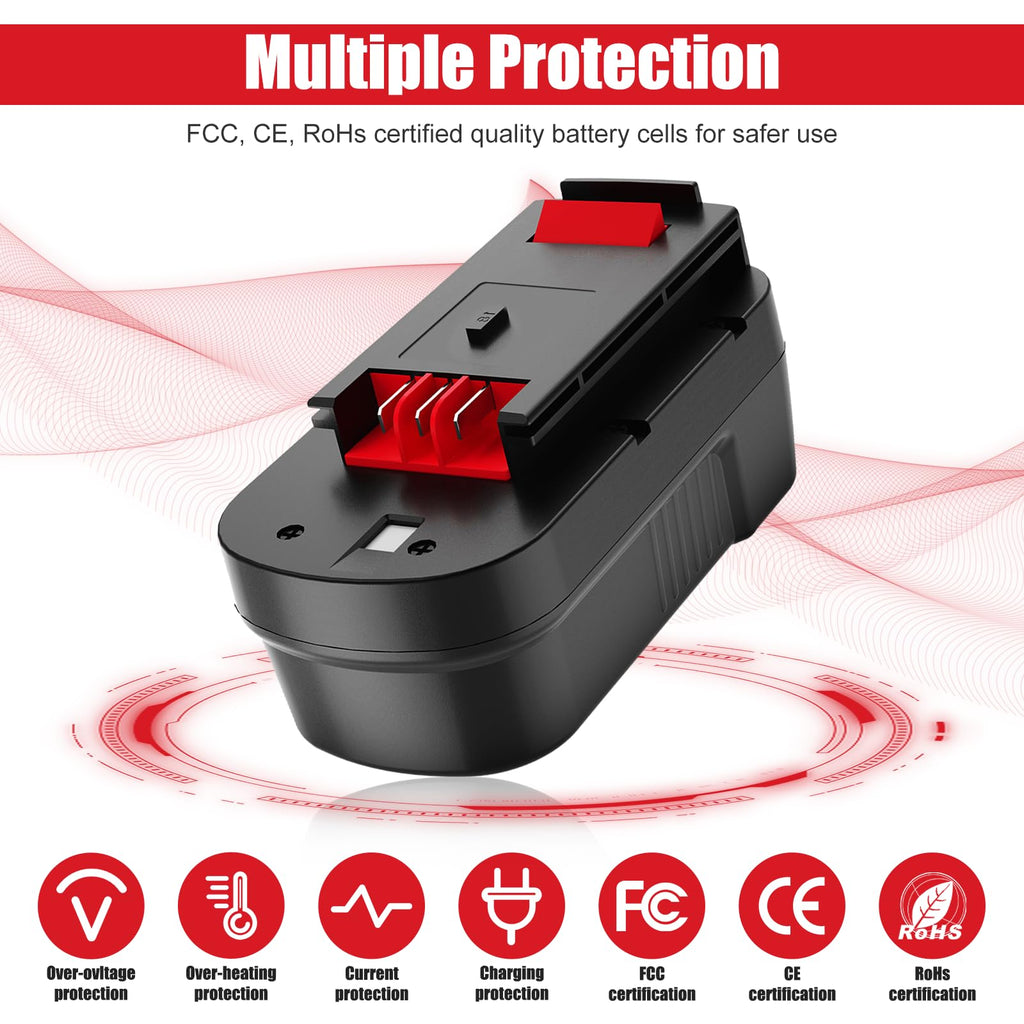 2Pack 4.5Ah Replacement 18V Battery J463051
