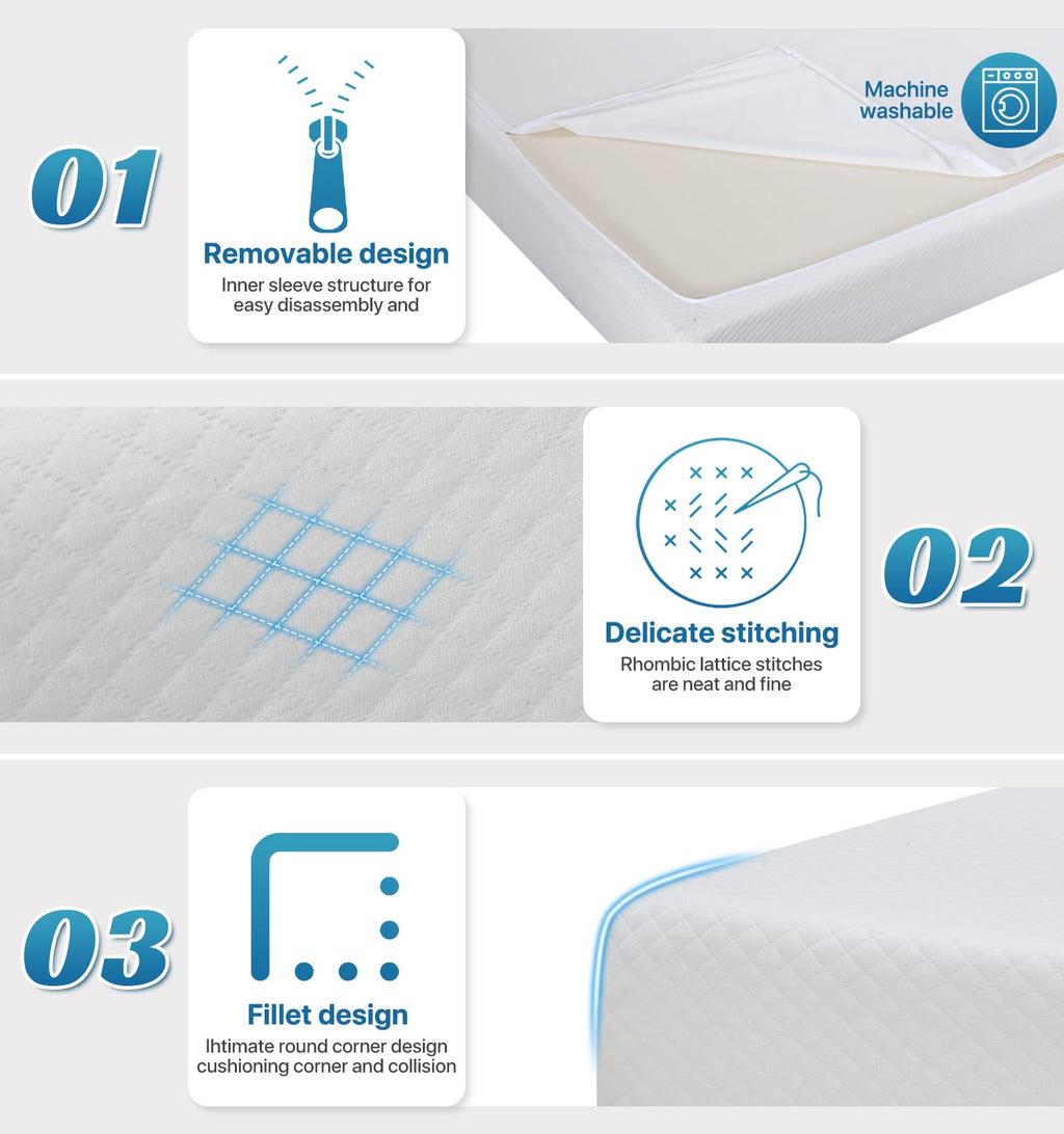 Twin Size 6 Inch Gel Memory Foam Mattress Z20505