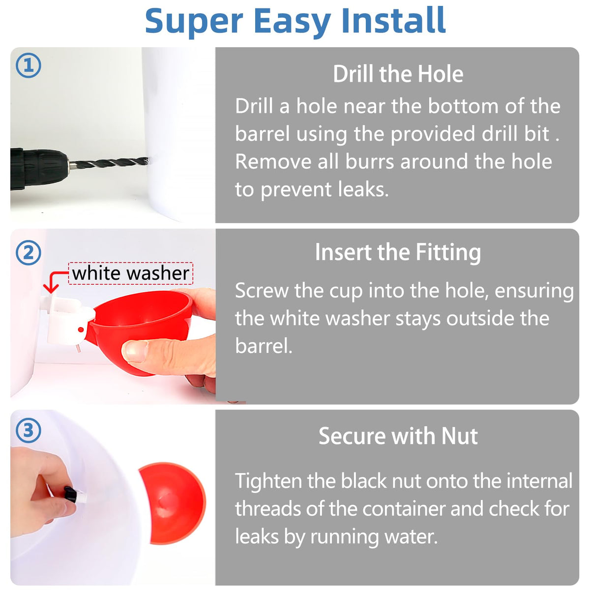 Chicken Waterer Cups H777