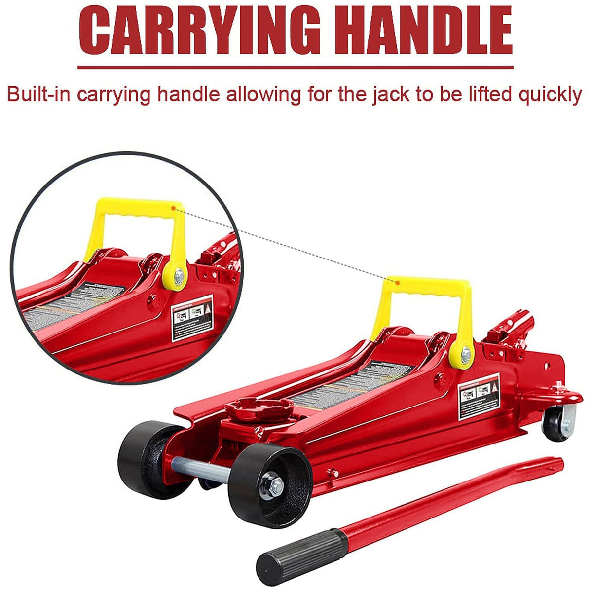 3 Ton Low Profile Steel Hydraulic Floor Jack S858464