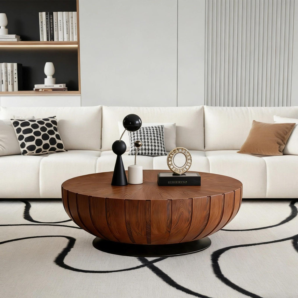 Mid-Century Round Coffee Table P98625