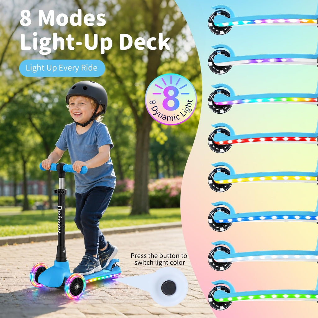 Light Up Deck & Wheels Scooter I345