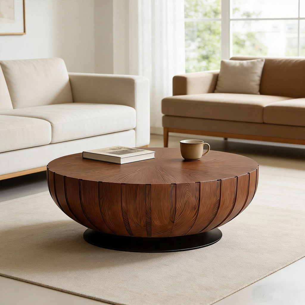 Mid-Century Round Coffee Table P98625