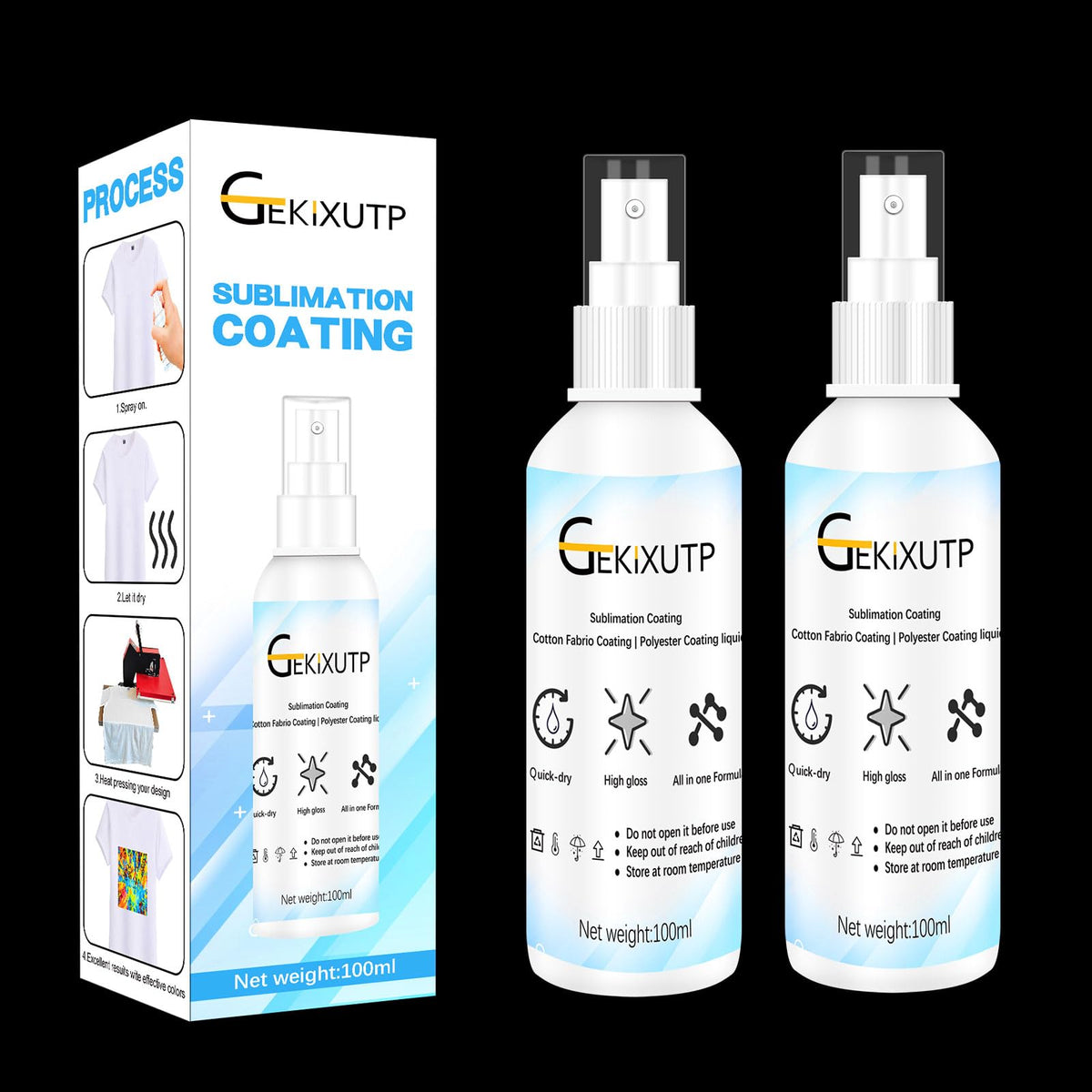 100ml Sublimation Spray for Cotton T-Shirts Z676383