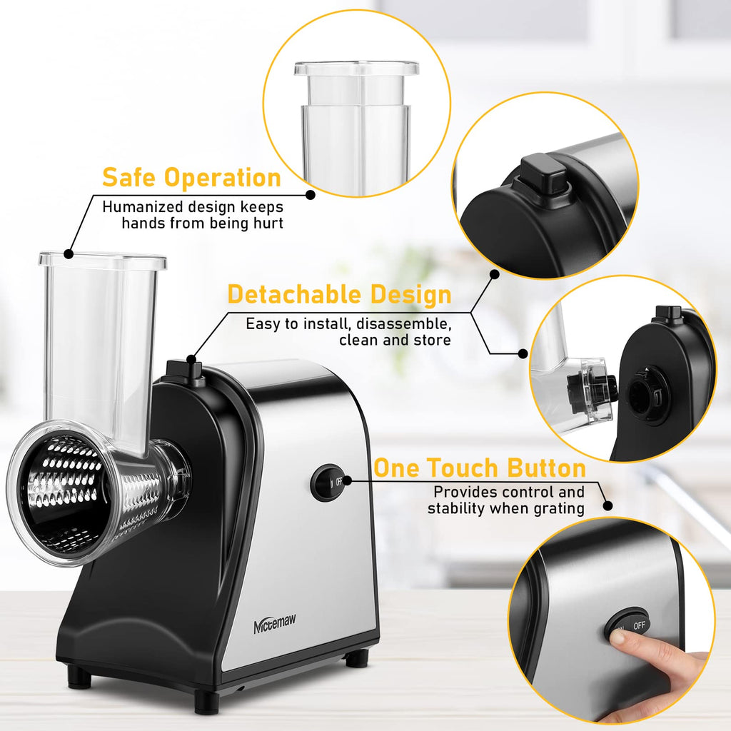 Electric Vegetable Cutter 500 W with 5 Cutting Drums P63504