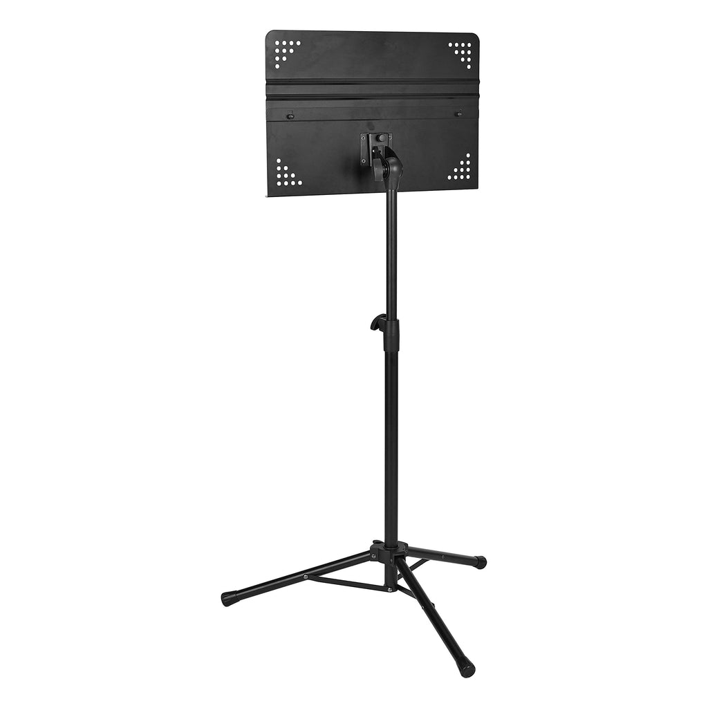Adjustable Folding Sheet Music Stand, 31" to 55" Height, Black X681938