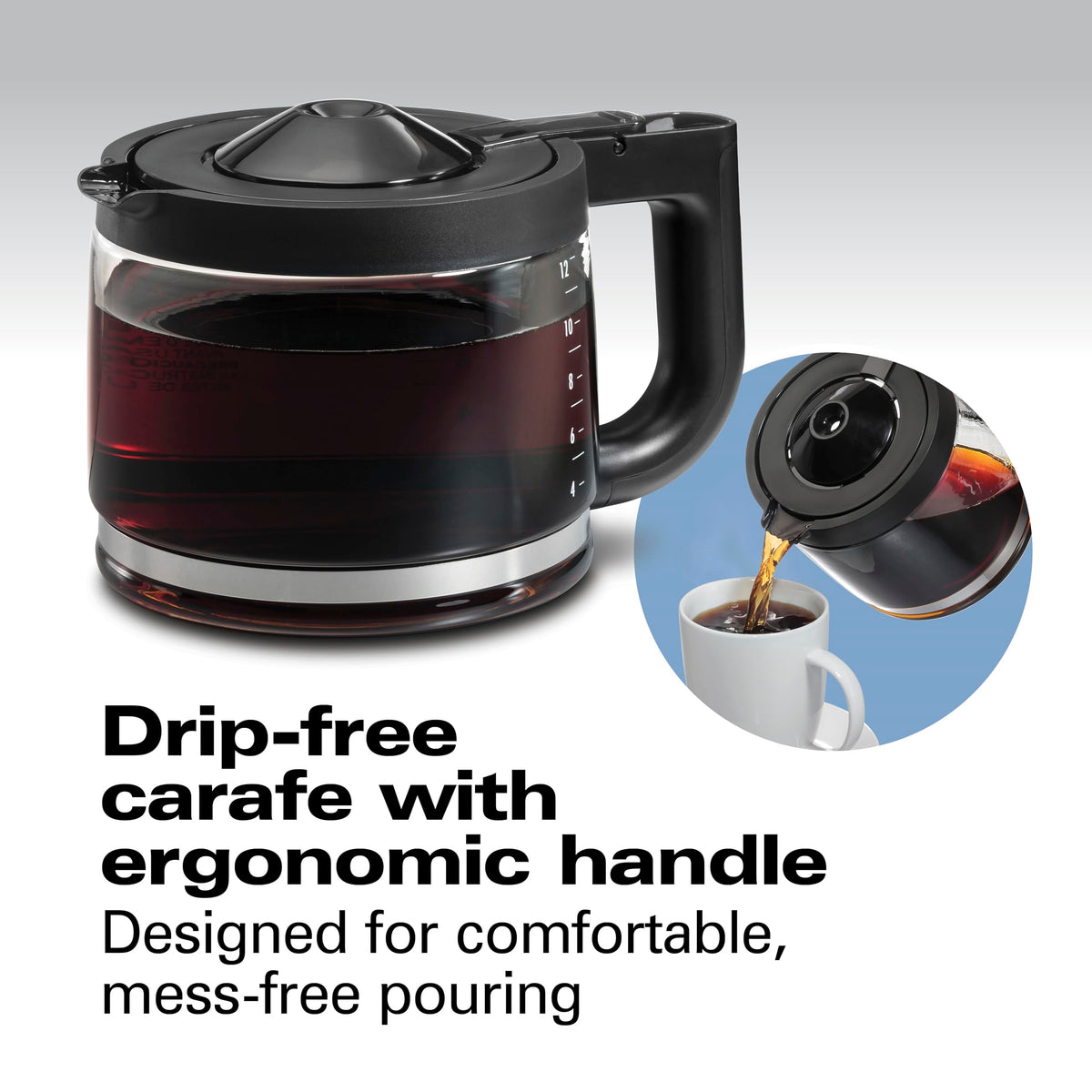 12 Cup Programmable Drip Coffee Maker L5429