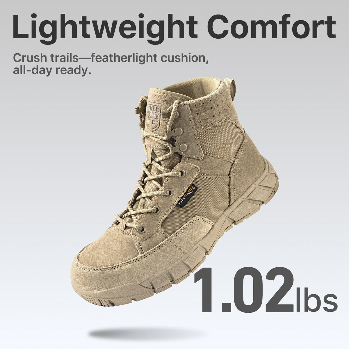 Lightweight Breathable Hiking Work Boots Q498230