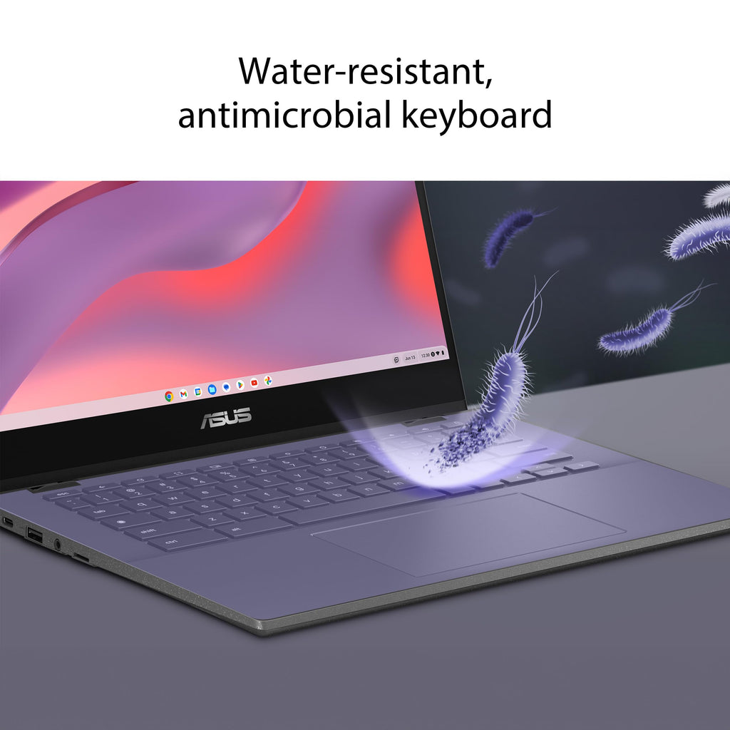 14" HD Anti-Glare Chromebook, MediaTek Kompanio 520, 4GB RAM, 64GB eMMC, Gray J38812