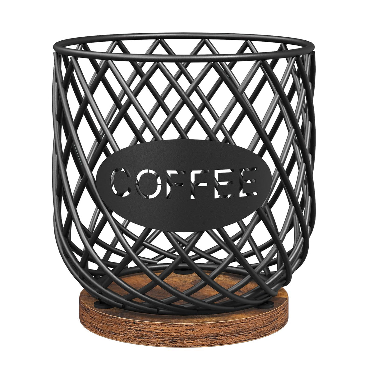 Compatible with K Cup & Nespresso Vertuo Pods Coffee Pod Holder Organizer Y83557
