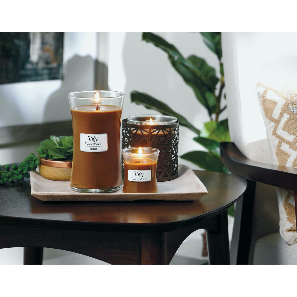 Large Hourglass Soy Blend Wax Candle, 16oz W992987