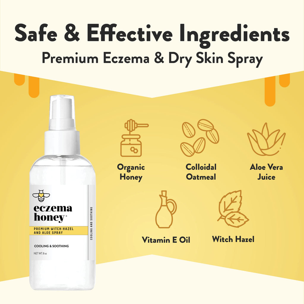 Witch Hazel & Aloe Spray & Oatmeal Body Lotion W59458