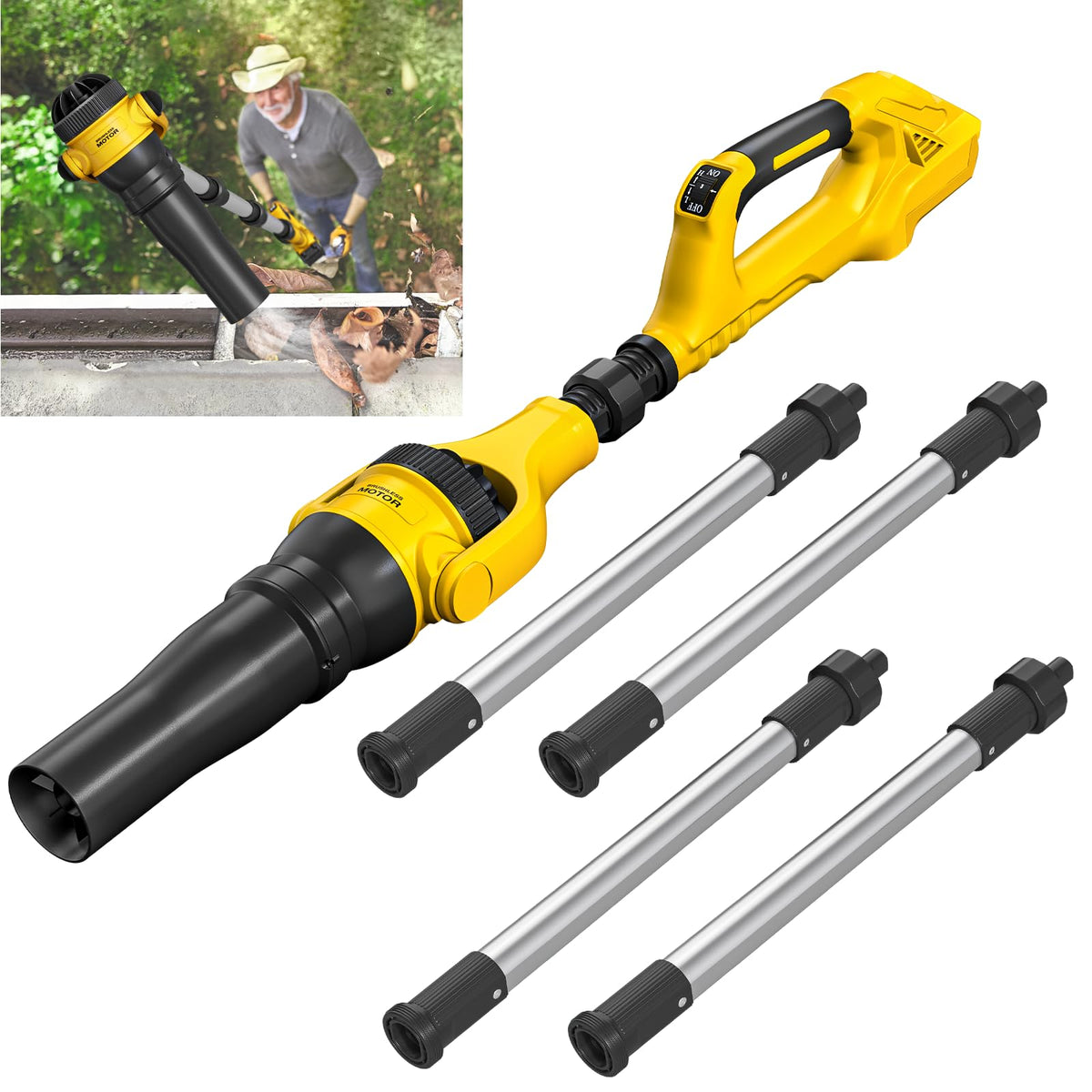 Leaf Blowers for Dewalt 20V Battery D736