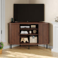 47 Inch Walnut Corner TV Stand M998158