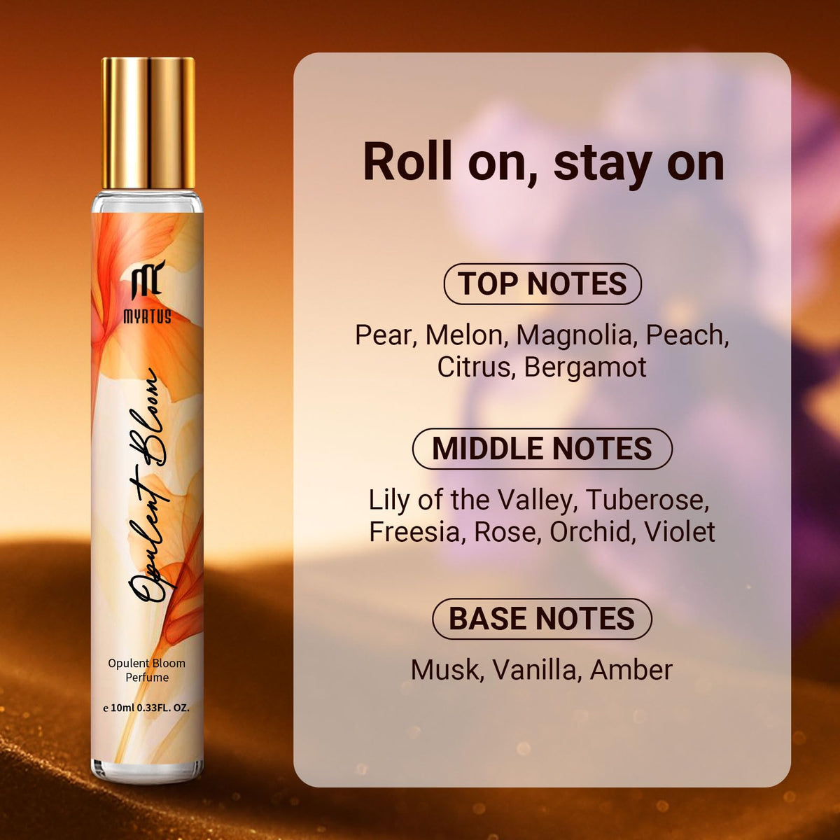 Floral Fragrance Eau de Parfum 10ML A9970