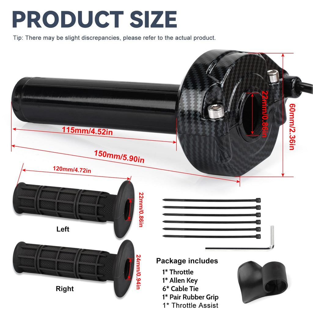 Waterproof Twist Throttle Kit for Electric Dirt Bike Z820693