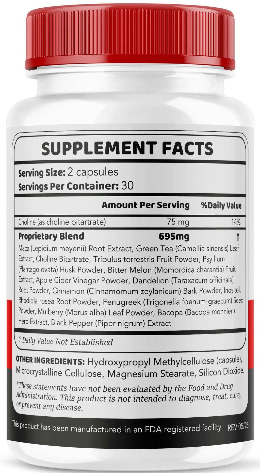 All Natural Supplement Pills, 300 Capsules R36221
