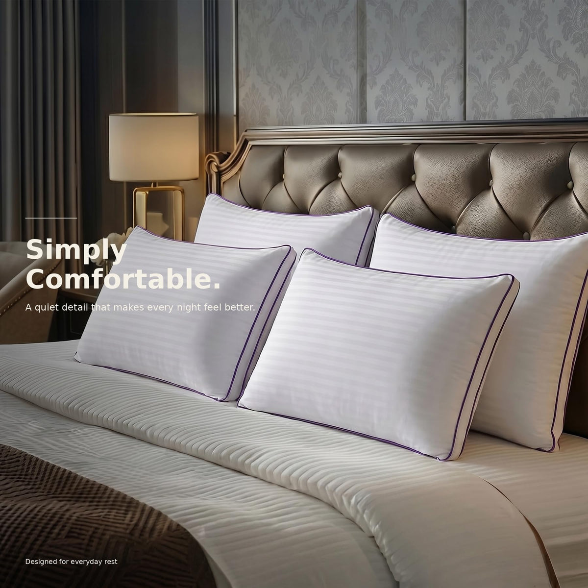King Size Down Alternative Pillows Set of 2 O10575