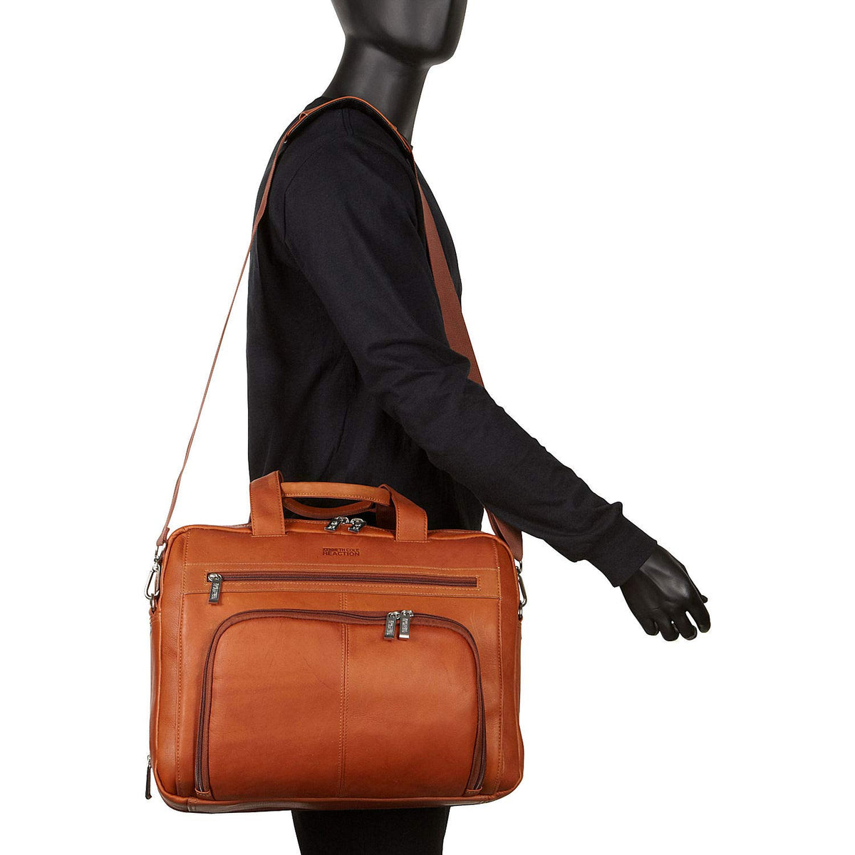 Colombian Leather 15.6" Laptop Briefcase K70185