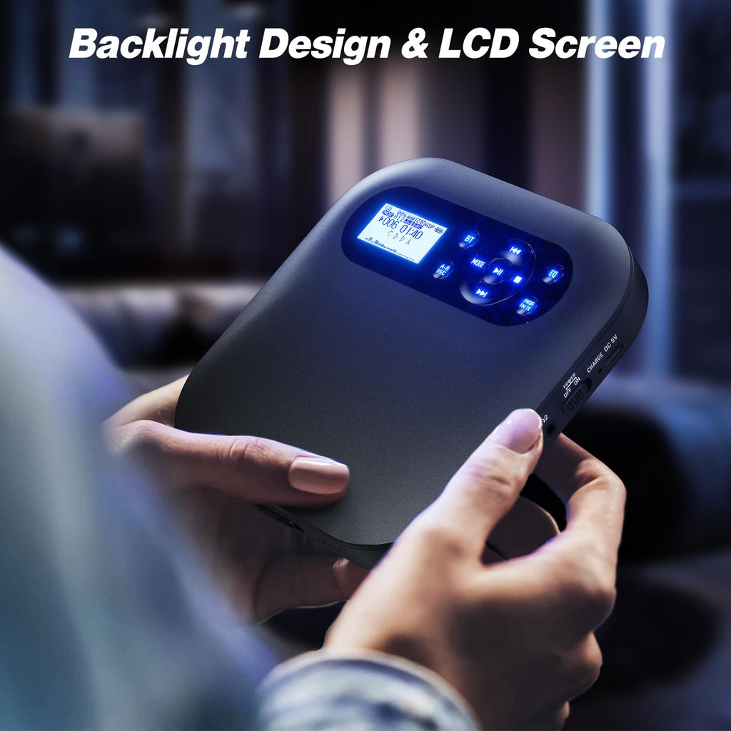 Portable CD Player with Bluetooth M3814