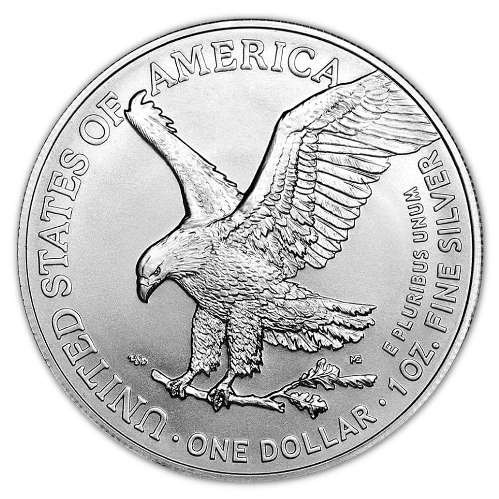 10 1 oz American Silver Eagles Coins P44355