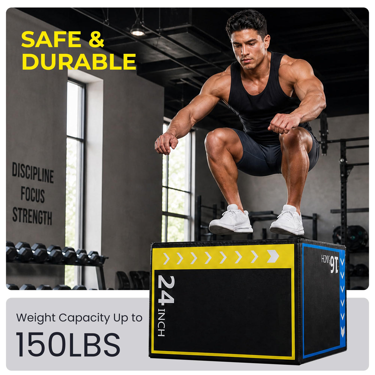 3-in-1 Foam Plyo Box K526