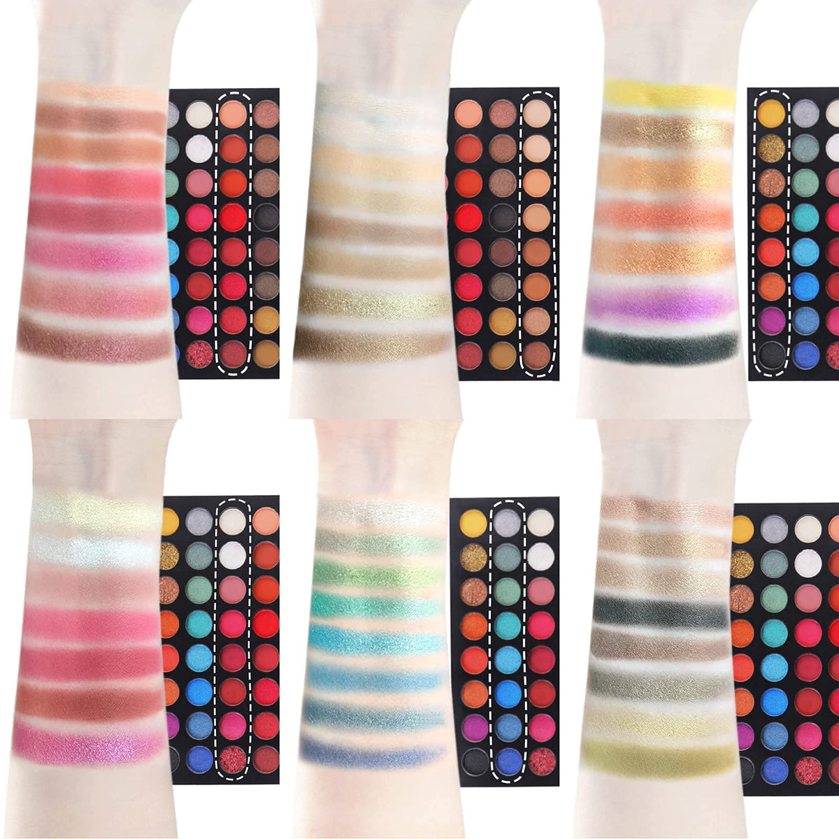 48 Colors Shimmer Glitter Eyeshadow Palette H90707