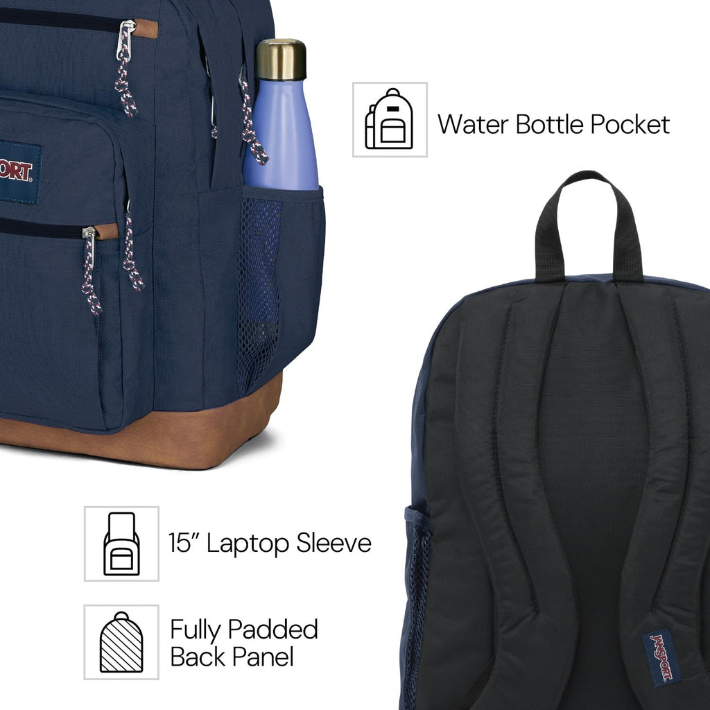 Black 15-inch Laptop Backpack with 2 Compartments Y600