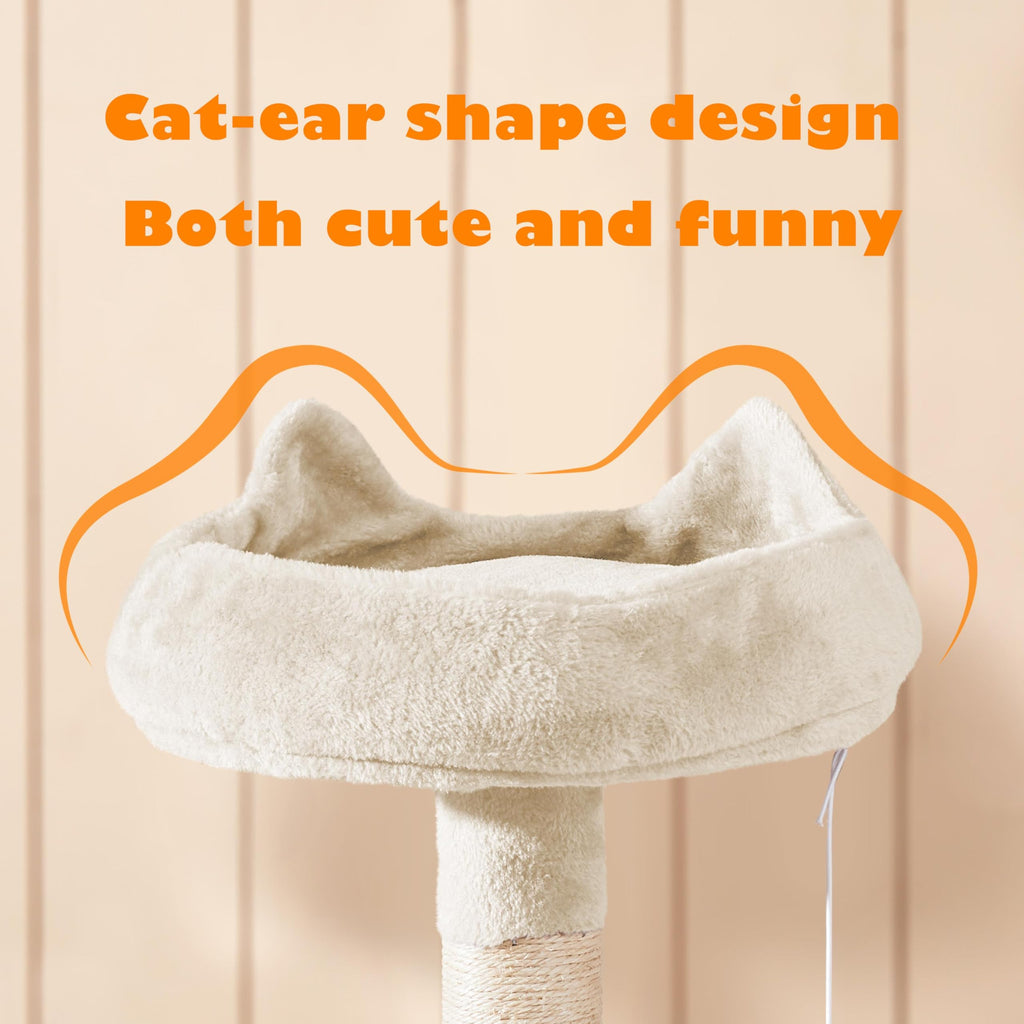 Beige 70.5in Multi-Level Cat Tree B504704