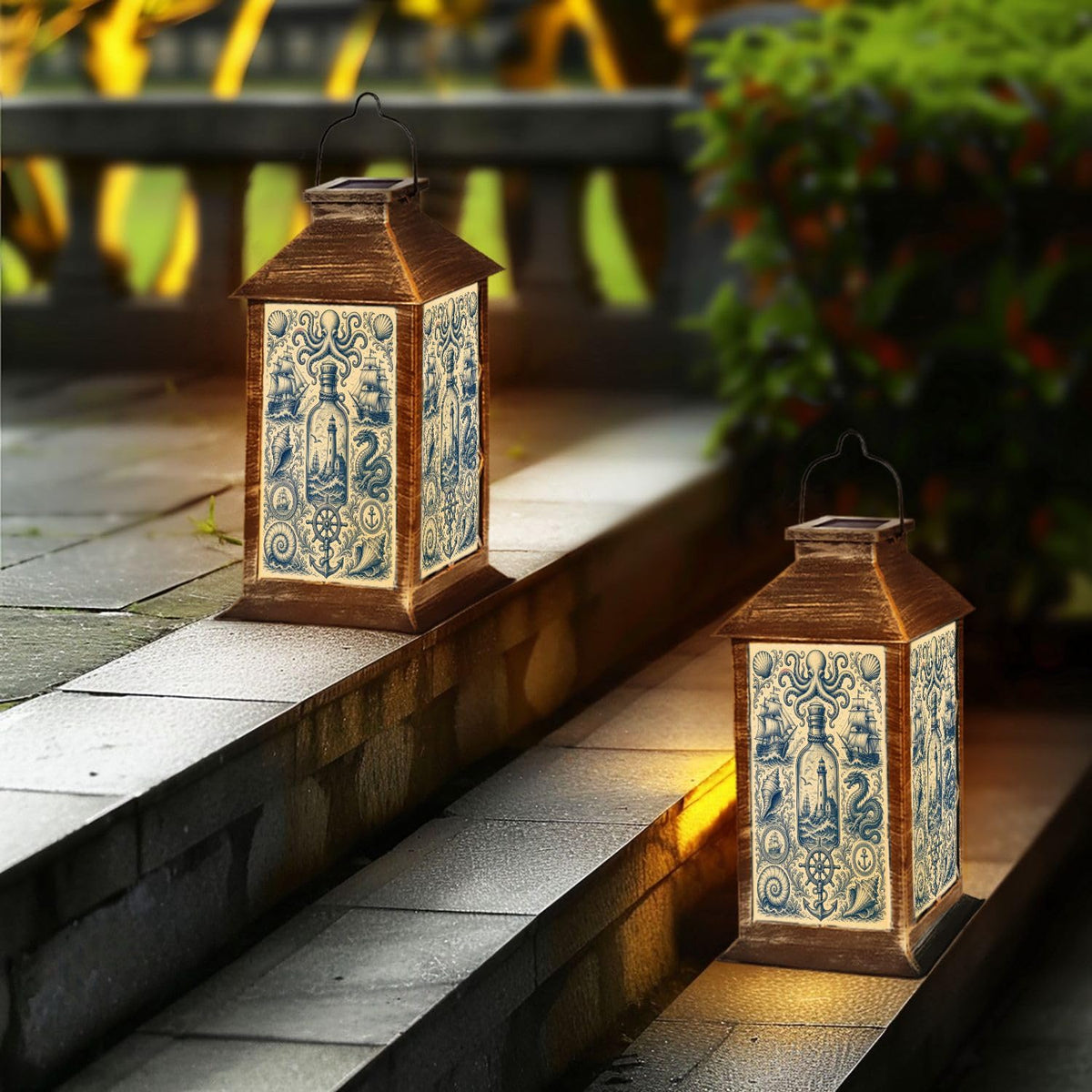 Waterproof LED Solar Hanging Lantern H63601
