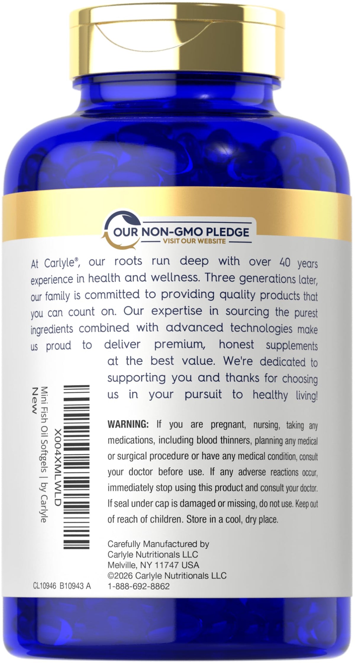 Fish Oil Softgels 2010 mg A88412