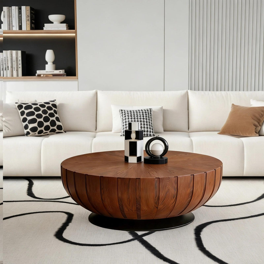 Mid-Century Round Coffee Table P98625