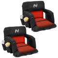 2 Pack Extra Thick Heated Stadium Seats O555