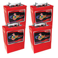 6V SLA Deep Cycle Batteries 4-Pack D958