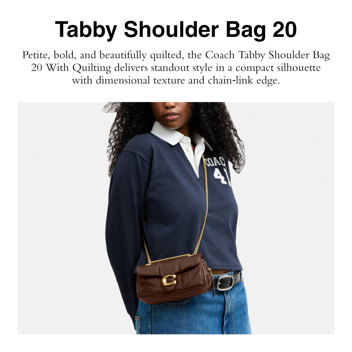 Shoulder Bag 20 With Quilting P102