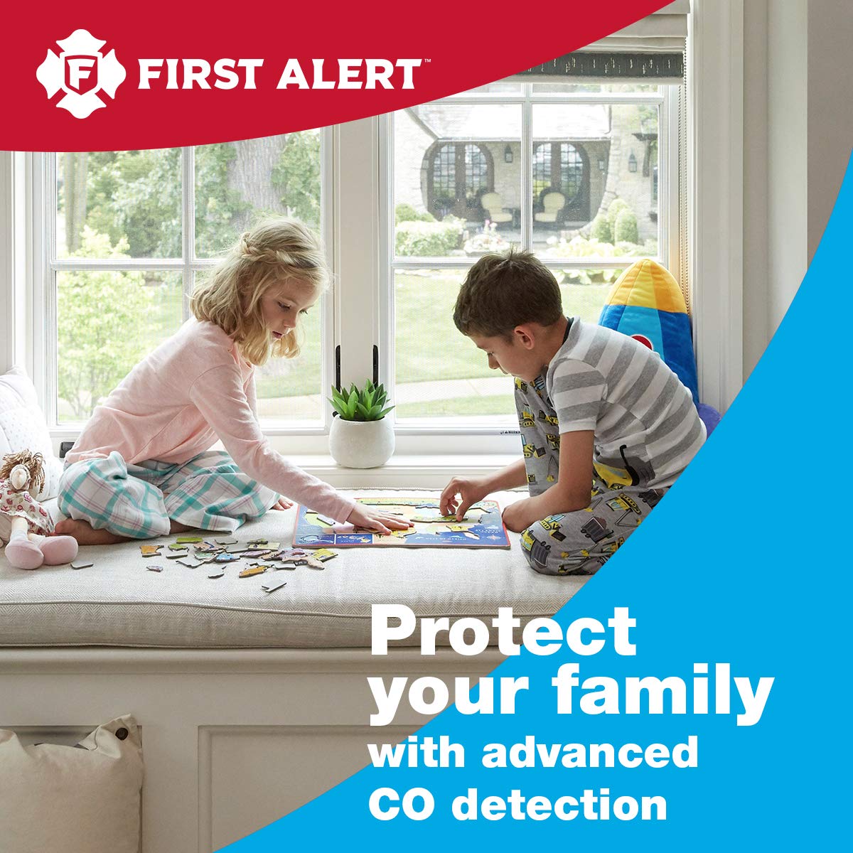 Battery Carbon Monoxide Alarm with Digital Display M800440