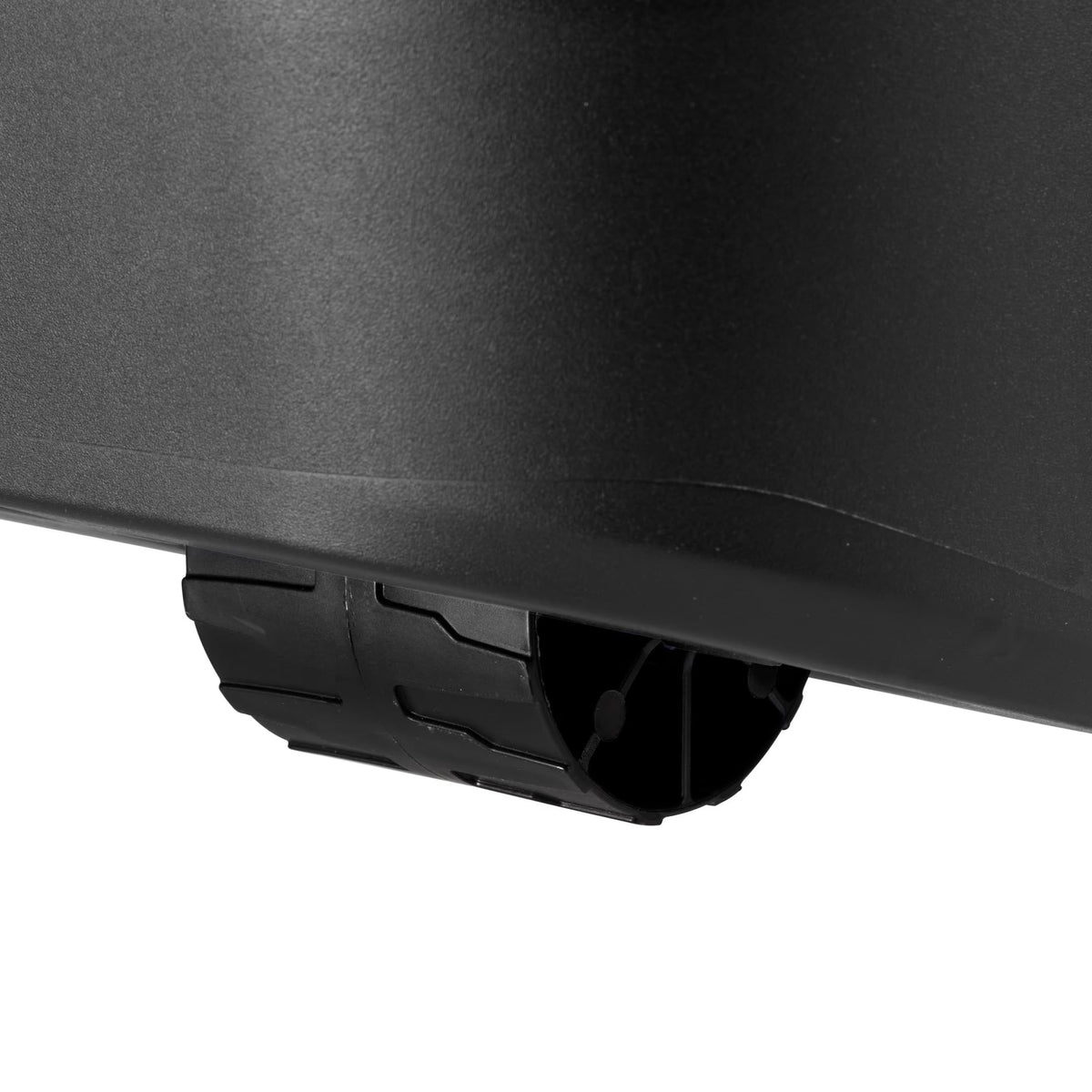 22 Gallon Black Wheeled Plastic Storage Trunk K36553