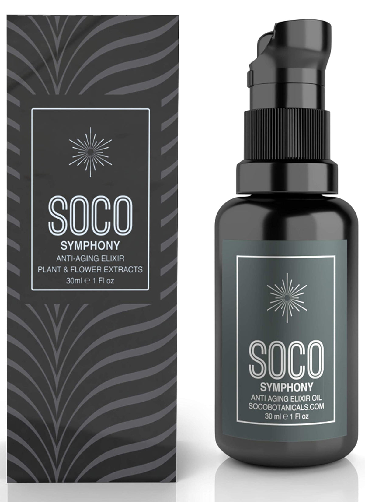 Anti Aging Organic Face Oil Serum with Sea Buckthorn, Argan, Rosehip & CoQ10 Q3797