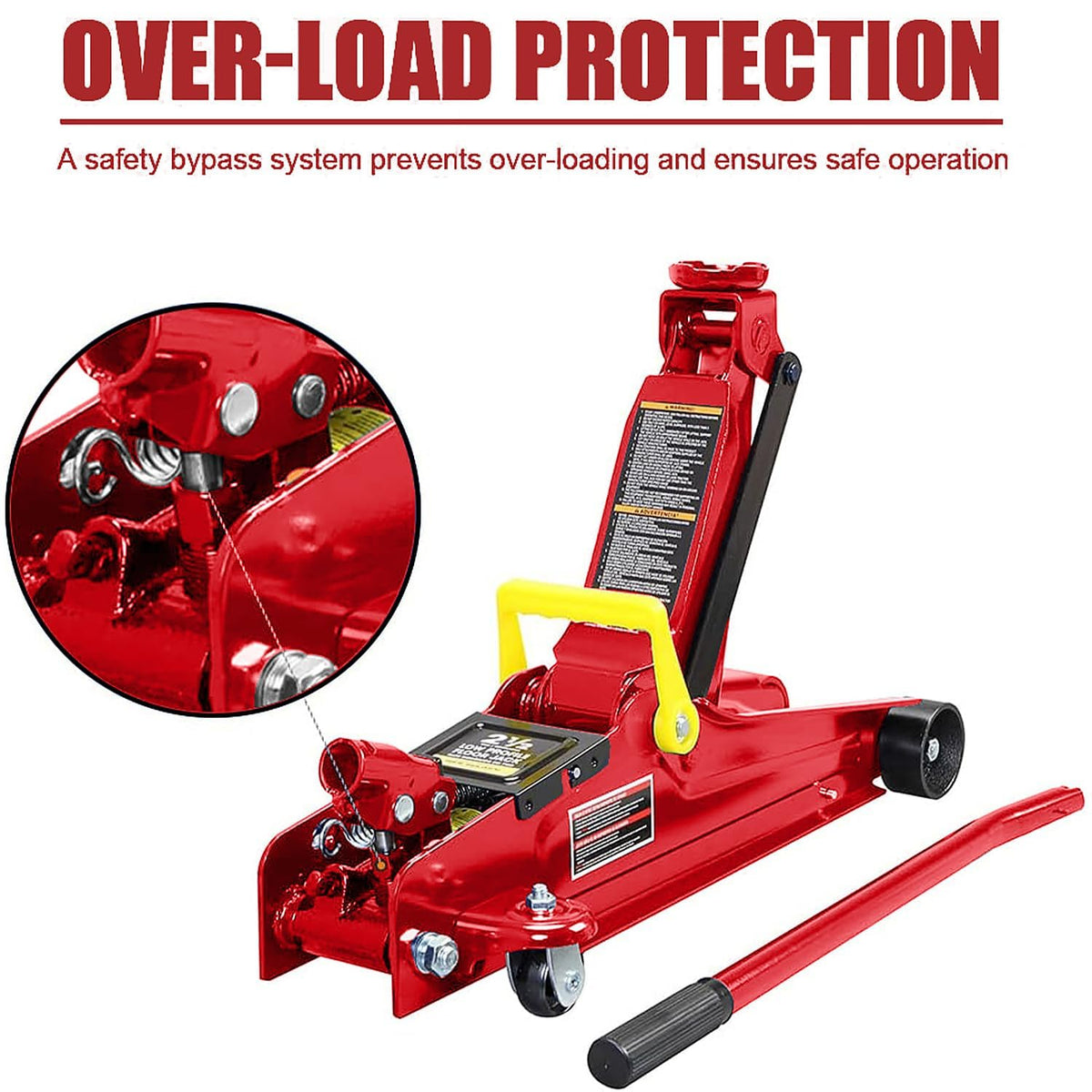 3 Ton Low Profile Steel Hydraulic Floor Jack S858464