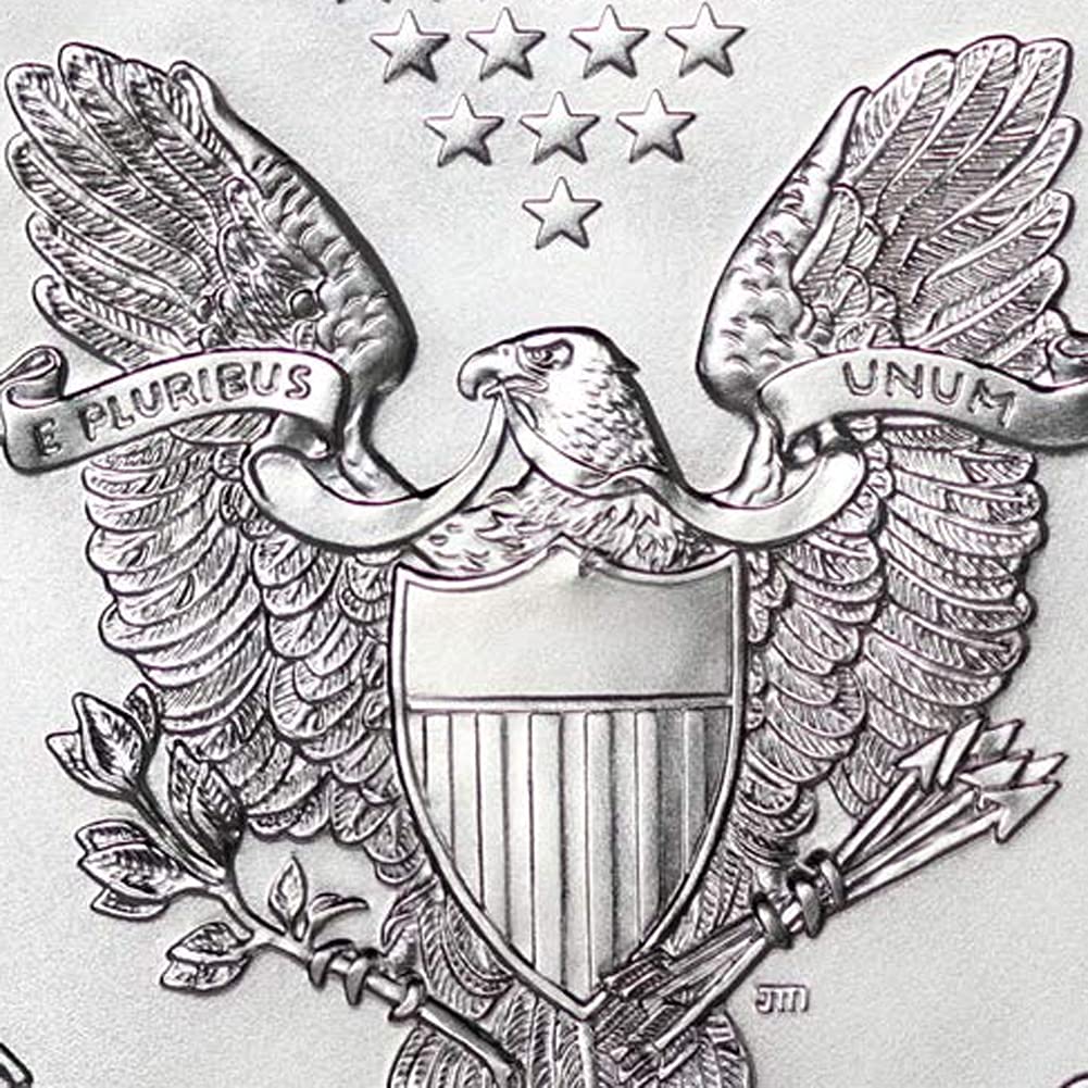 10 1 oz American Silver Eagles Coins P44355
