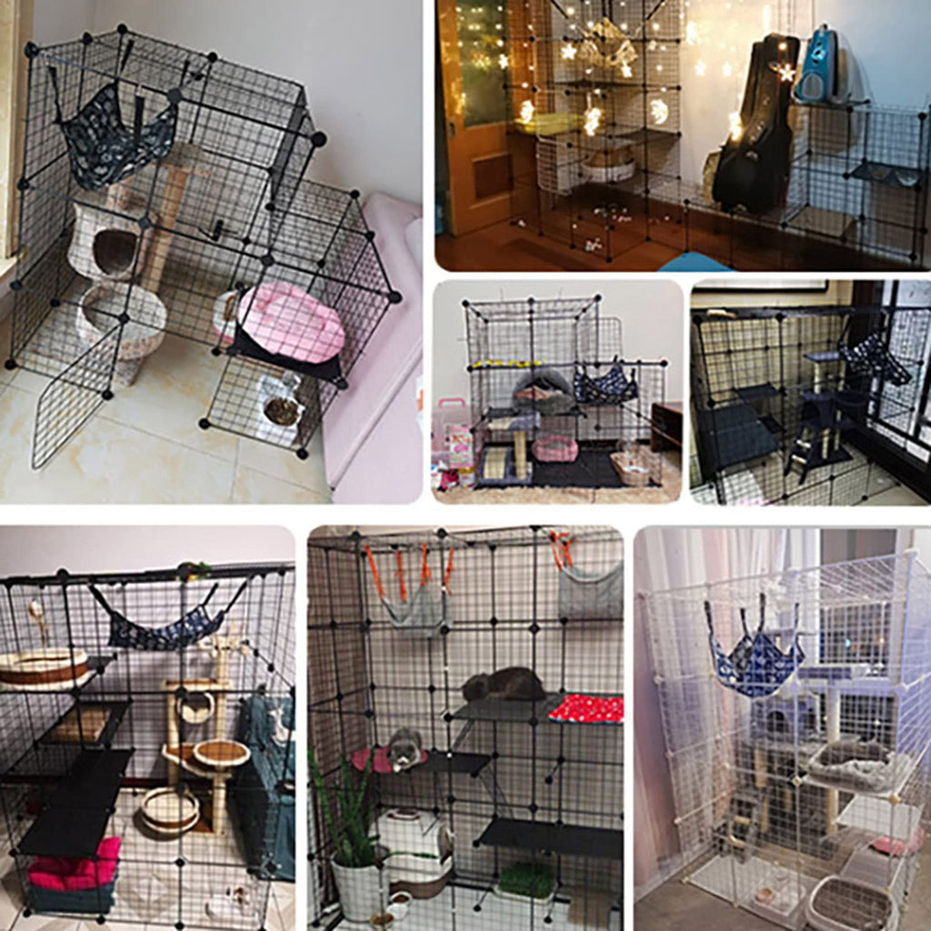 Metal Wire Small Animal Cage 147 * 75 * 110cm S26515