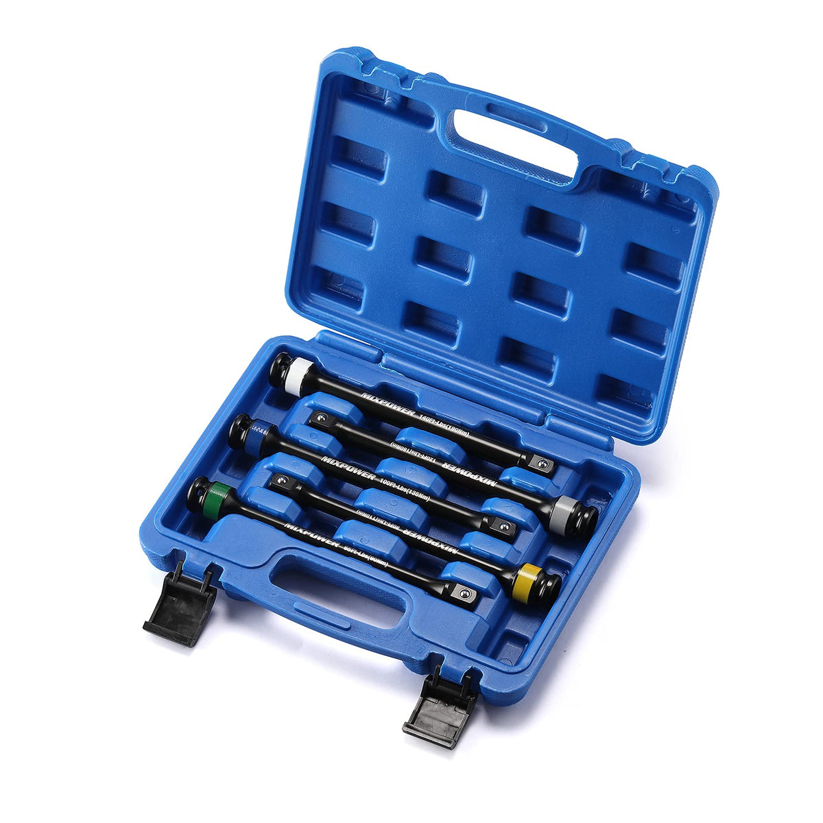5 Piece 1/2" Drive Torque Limiting Socket Extension Bars P8238