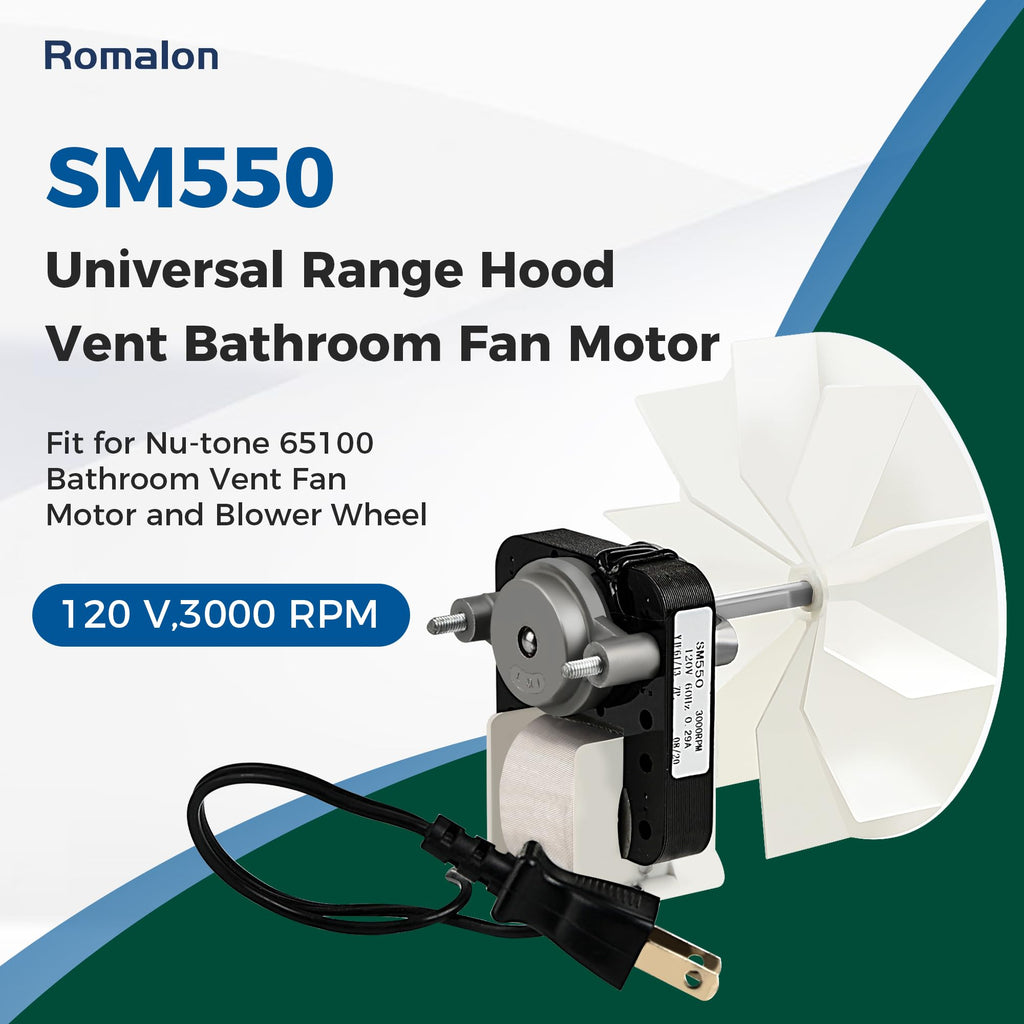 Bathroom Fan Motor Replacement Kit Y576