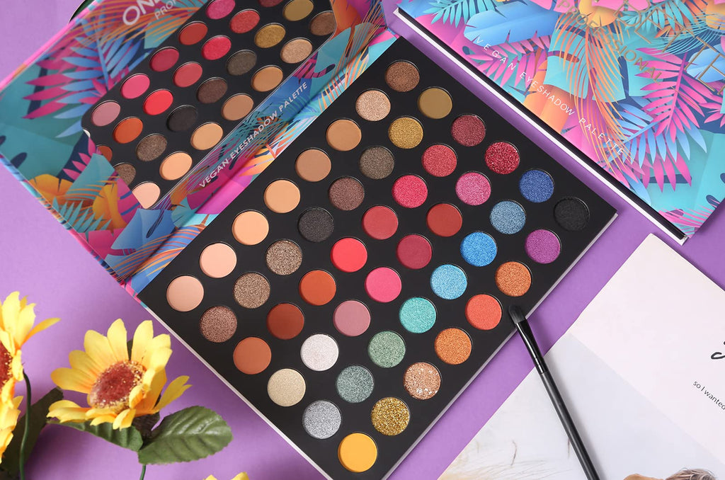 48 Colors Shimmer Glitter Eyeshadow Palette H90707