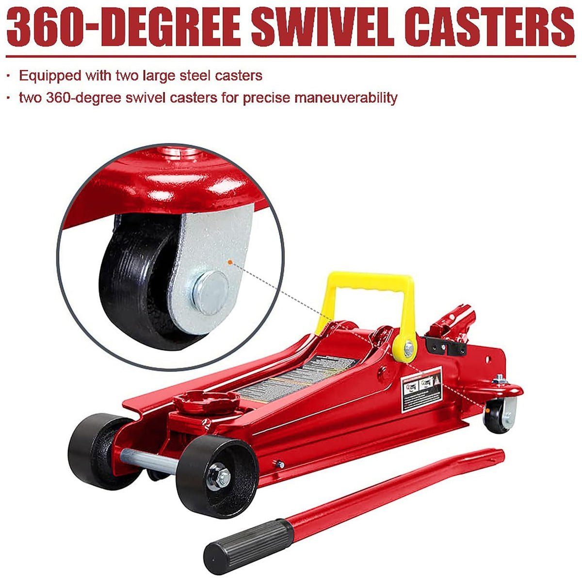 3 Ton Low Profile Steel Hydraulic Floor Jack S858464