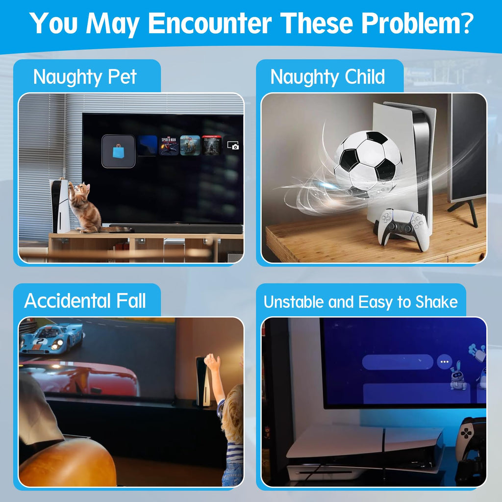 4Pcs Console Stand for PS5 Slim S320