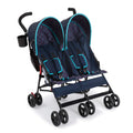 Side by Side Stroller with Recline, Storage & Compact Fold Y89548