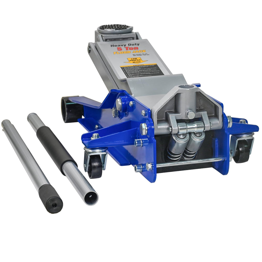 5Ton Low Profile Dual Piston Hydraulic Floor Jack U613323