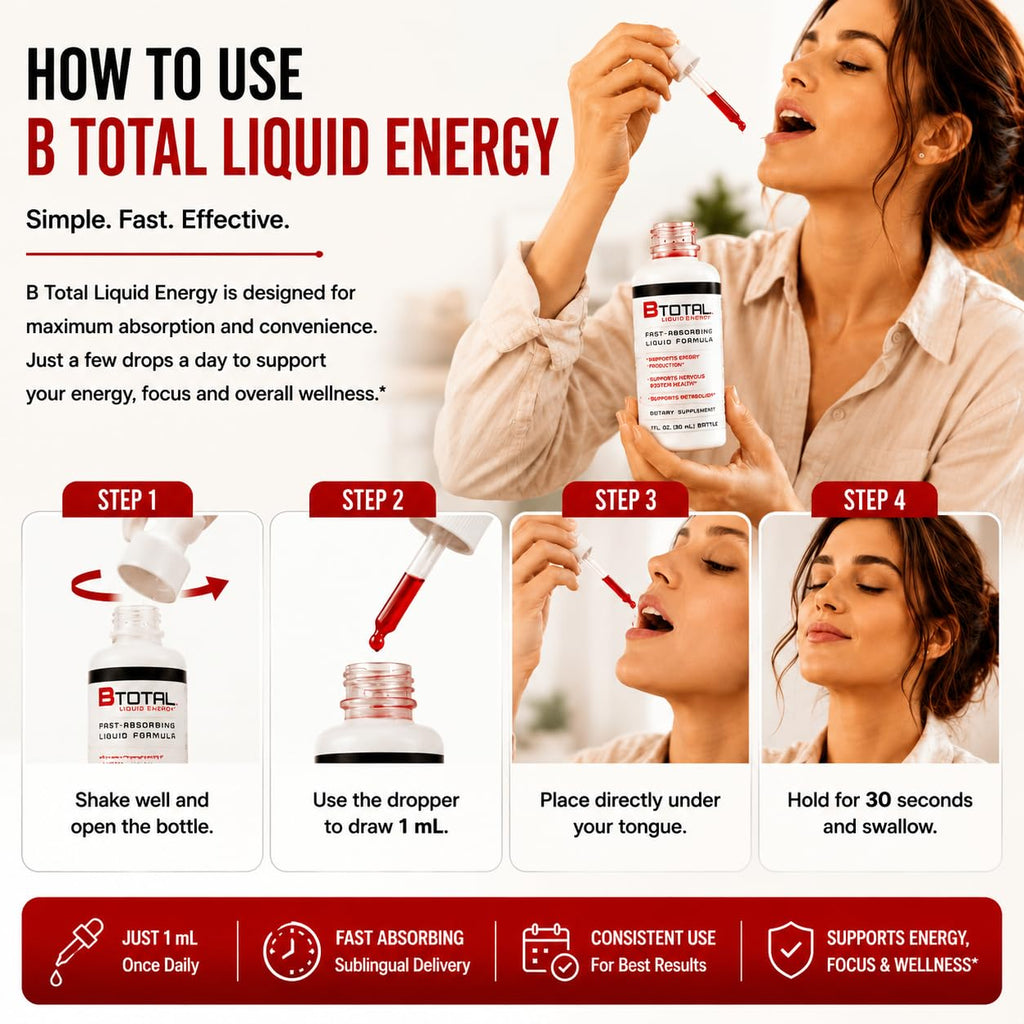 Berry 2 fl oz Sublingual Vitamin B Complex Liquid Drops D19322